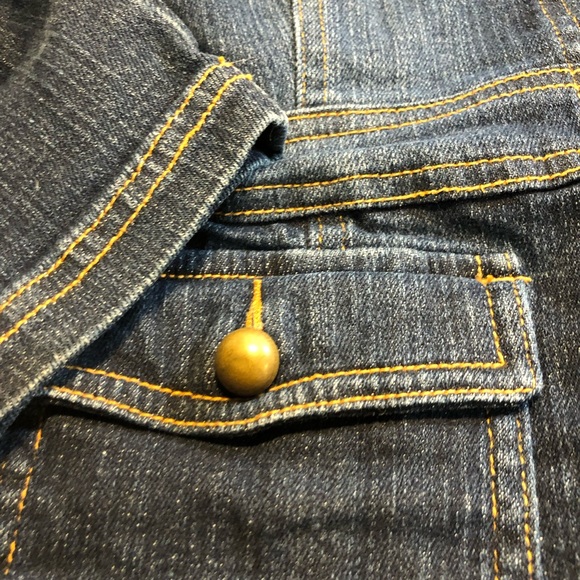 LaSenza Girl Denim Jean Jacket Girls Large - Picture 8 of 11